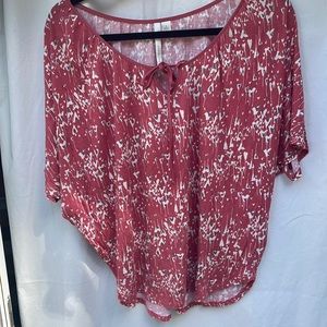 Lauren Conrad pink blouse